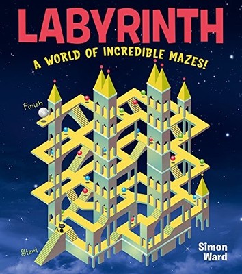 LABYRINTH: A WORLD OF INCREDIBLE MAZES! By Simon Ward **BRAND NEW**