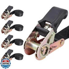 Masterwise Endless Ratchet Strap, Black Ratchet Straps Heavy Duty Tie Down St