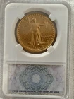 1986 US 1 oz $50 Gold Eagle First Year, white glove handled