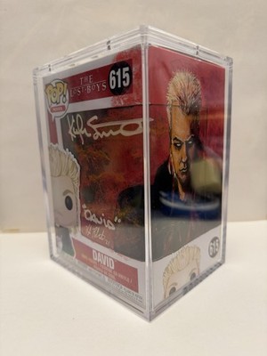 Kiefer Sutherland Signed Sketched ''David'' Funko Pop #615 The Lost Boys 1/1 RARE!
