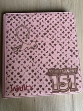 Vault X 151 pink 12 Pocket Binder
