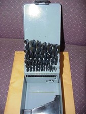 WESTWARD 5XM92 Jobber Drill Set, 28 PC, 135 Deg , HSS