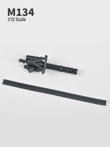 1/12 Soldier Toys M134 WWII Gun Rifle Gatling Weapon Model Fit 6'' Action Figure - Picture 8 of 10