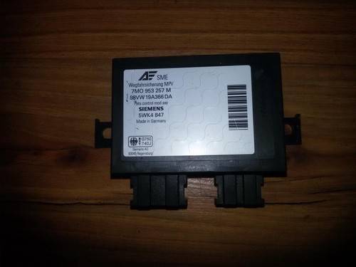Volkswagen Sharan 1998 Immobiliser ECU 7m0953257m, 98vw19a366da #76034-88
