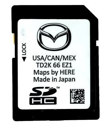 2021 2022 2223 Mazda 3 CX-5 CX-9 CX-30 CX-50 Navi SD Card Map TD2K66EZ1