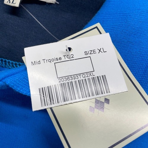 EWM Menswear Sweatshirt Mens XLarge Blue Long Sleeve Pullover Cotton Blend NEW - Picture 6 of 12
