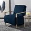 safavieh orna navy accent chair - 26.5" x 32.5" x 32.5" navy 26.5" x 32.5" x 32.