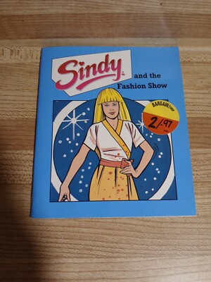 Sindy And The Fashion Show 1980s Vintage Book