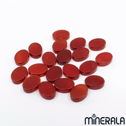 NATURAL RED CARNELIAN OVAL FLAT TOP LOOSE GEMSTONE 6x8mm-30x40mm WP0271C - Picture 10 of 26