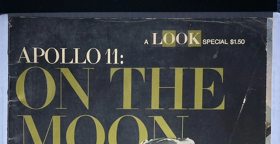LOOK MAGAZINE SPECIAL ISSUE APOLLO 11: ON THE MOON New York Times Astronaut 1969 - Image 3 of 4