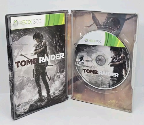 Tomb Raider - Steelbook Edition con gioco (Microsoft Xbox 360) Slipcover - Foto 5 di 5