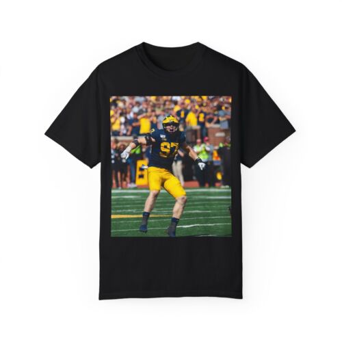 Michigan Unisex T-shirt, Aiden Hutchinson Fan Apparel, College Football Tee, - Picture 50 of 65