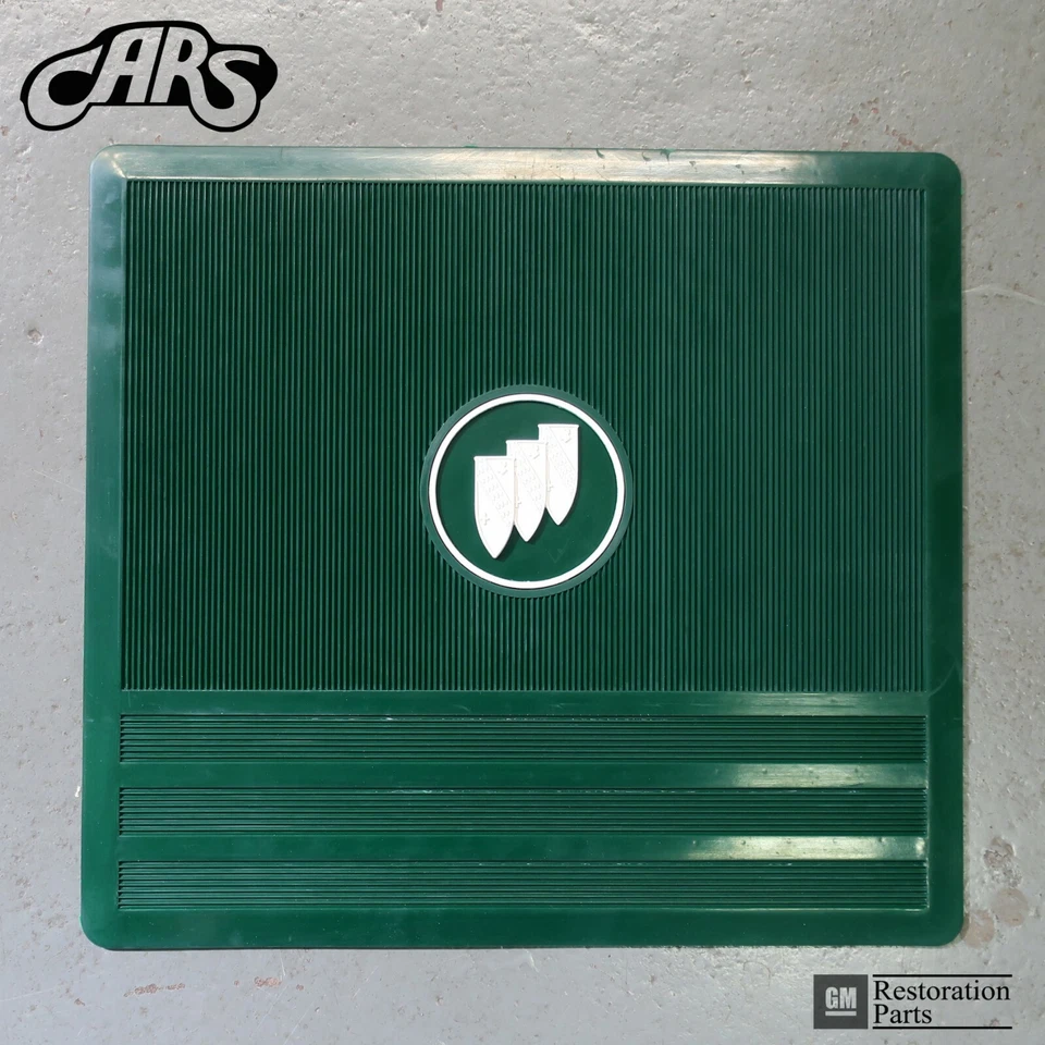 1961-1975 Buick Floor Mats | Green with Tri-Shield | Approved & Licensed by GM - Image 4 of 4