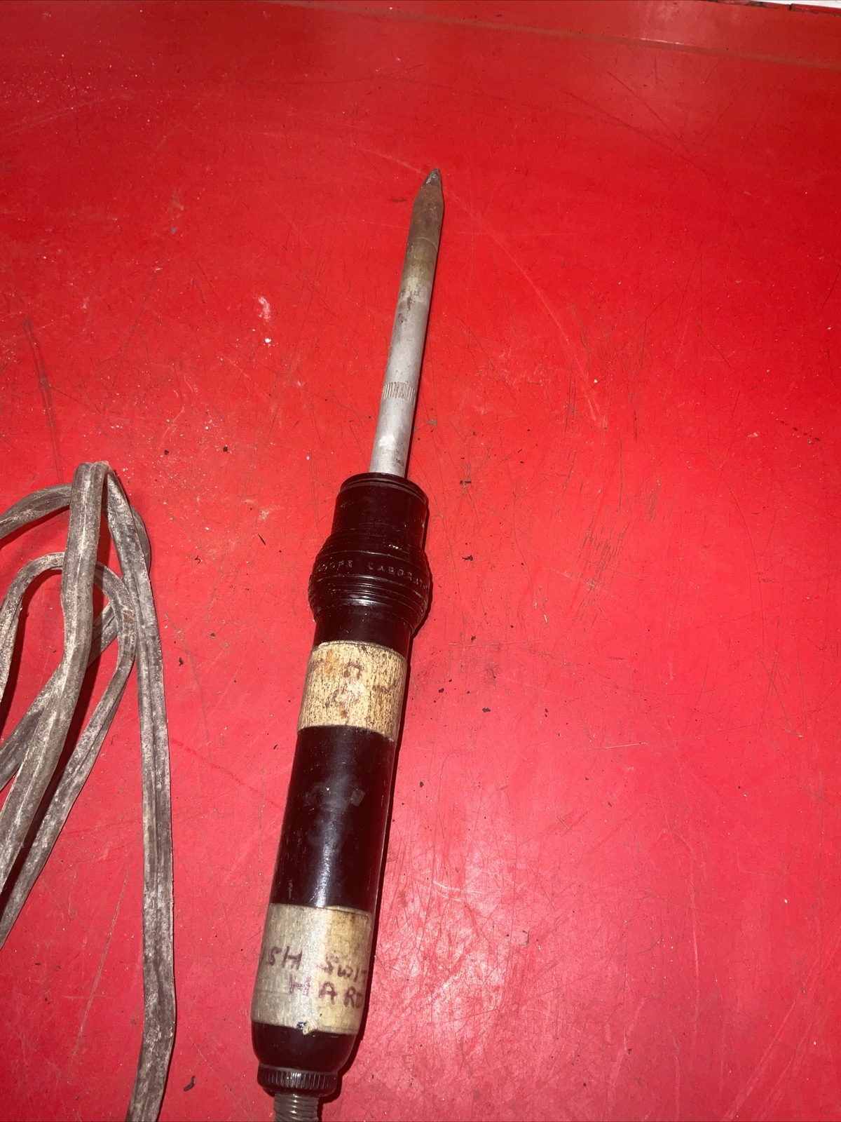 VINTAGE GARAGE FIND, ELECTRIC SOLDERING IRON, SCOPE LABORATORIES