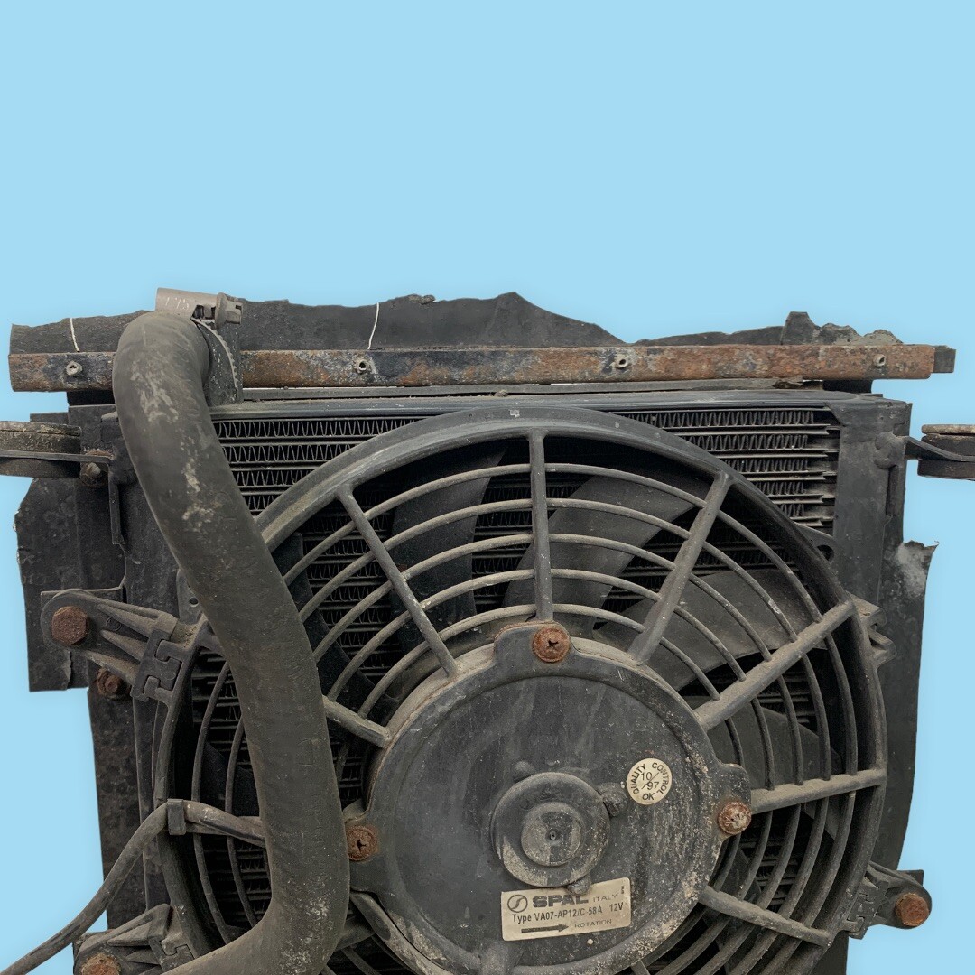 Intercooler Radiator + Fan OEM 99-01 Bentley Arnage 4.4L
