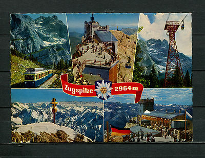 Zugspitze auf fünf Bildern  (K39)