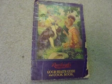 Vintage 1930 Rawleigh's Good Health Guide and Cook Book