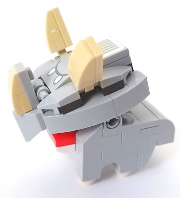 Lego Mini Figure Super Mario Expansion Reznor w Fireball Brick