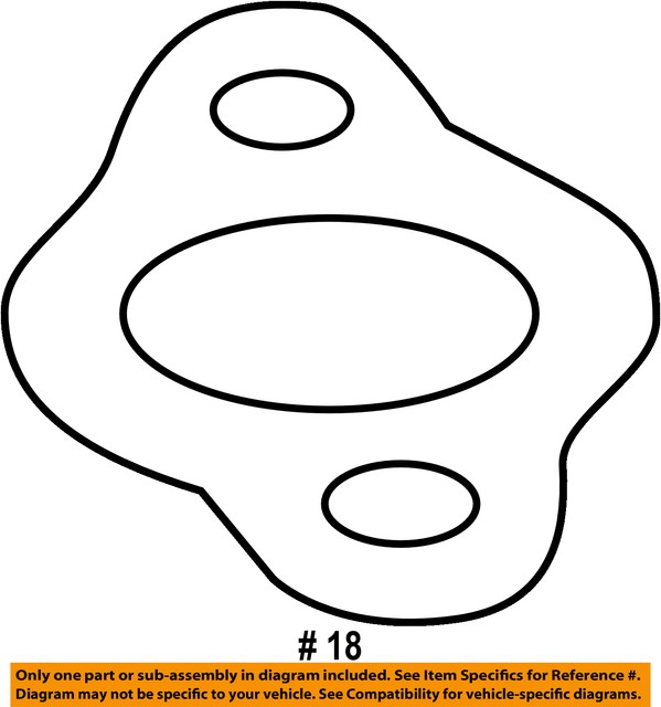 Hyundai 254522B000 Genuine OEM Water Pipe Gasket for sale online eBay