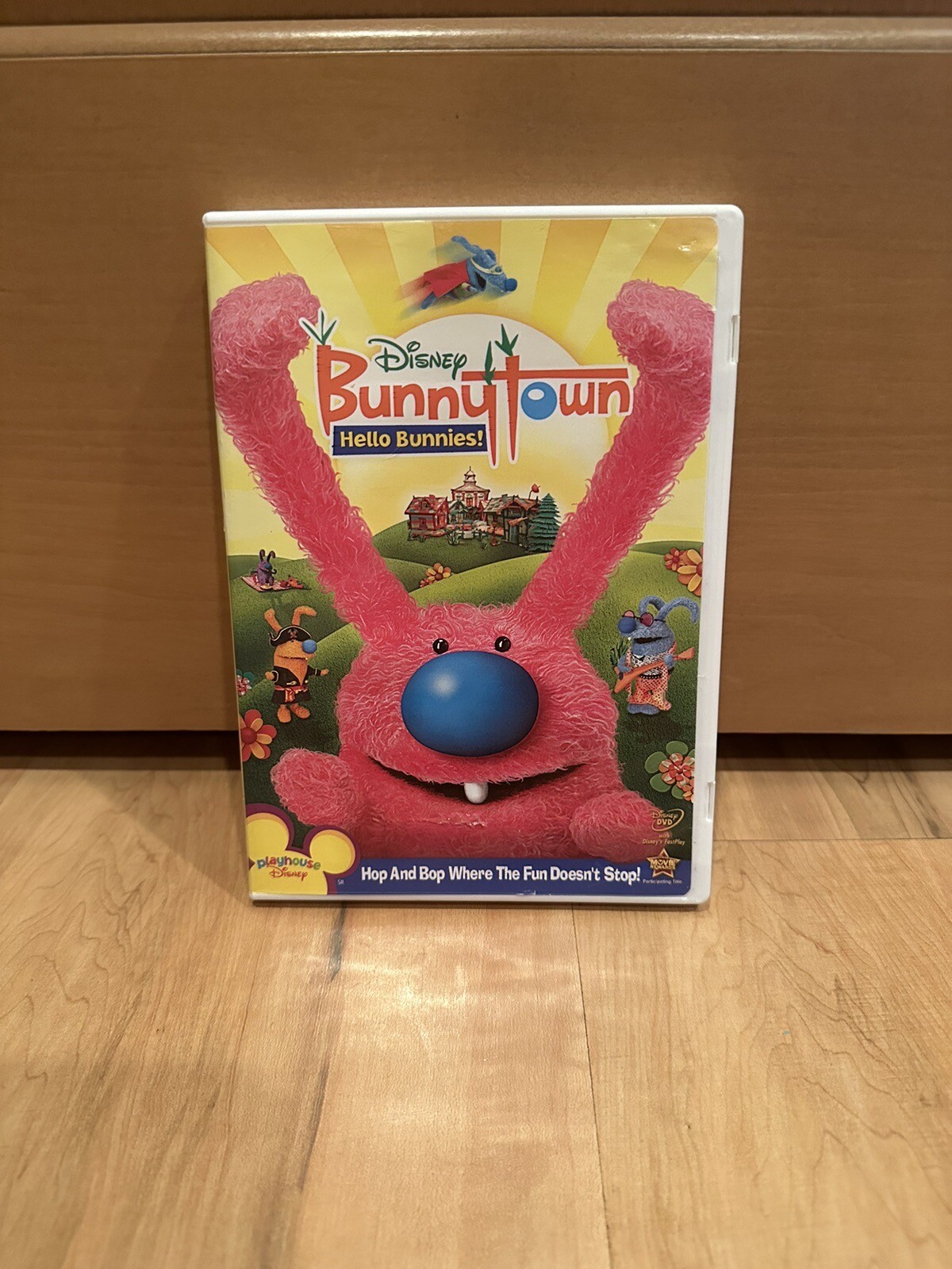 Bunnytown Hello Bunnies (DVD, 2009) TESTED WORKS Disney Playhouse