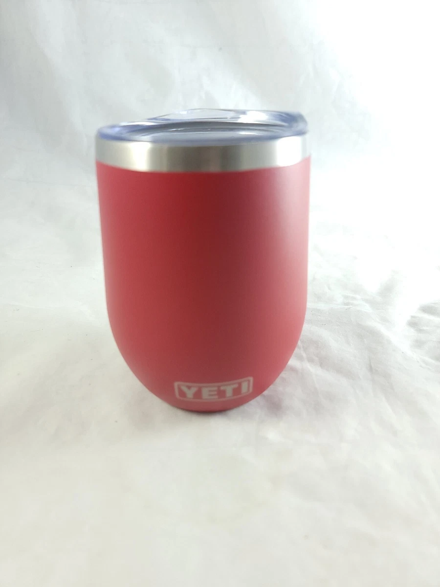 YETI Rambler 10 oz Wine Tumbler Brick Red Brand New W/ Lid