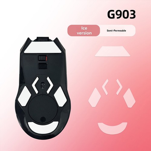 Für Logitech GPW 1/II /III G903 G502 G403 Maus Fuß Aufkleber Skin Aufkleber Set - Afbeelding 36 van 55