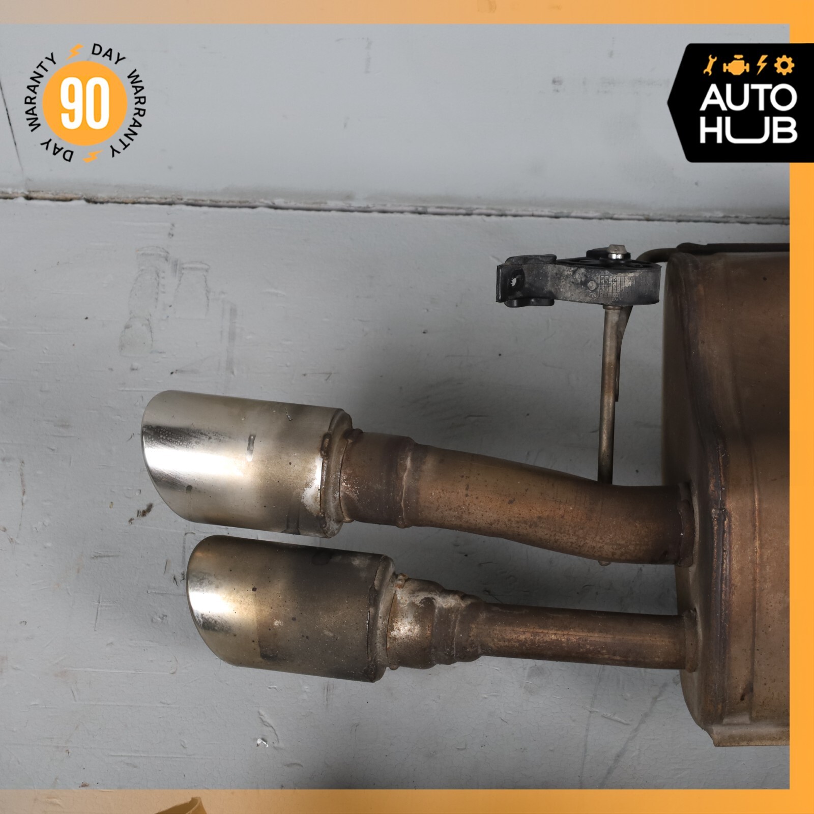 Maserati Quattroporte M139 Exhaust Mufflers Dual Tips Left & Right Side Set 68k