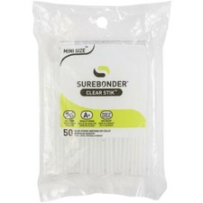 Surebonder Clear Stik - Mini Glue Sticks 50Pc, DT-50M4