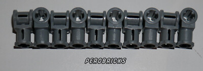 Lego Technic Technik 10x Eck Verbinder #32039 neu-dunkelgrau (Beispielfoto)