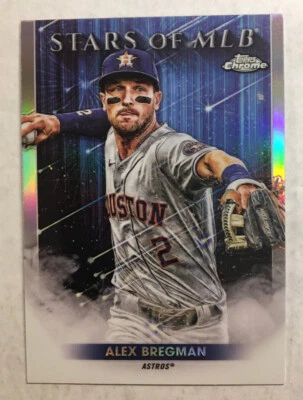 2022 Topps Alex Bregman Chrome Stars of MLB - Image 1 of 2