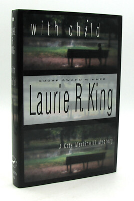 SIGNED Laurie R. King With Child 1st Edition HB/DJ 1996 Kate Martinelli