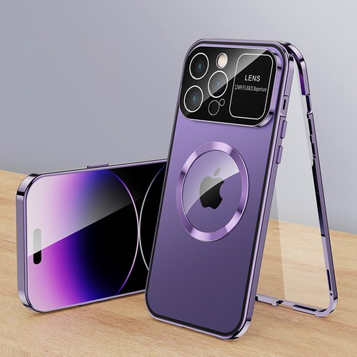 Magnetic Case Cover For iPhone 15 14 13 12 11 Pro Max Privacy Anti Peeping - Zdjęcie 13 z 13