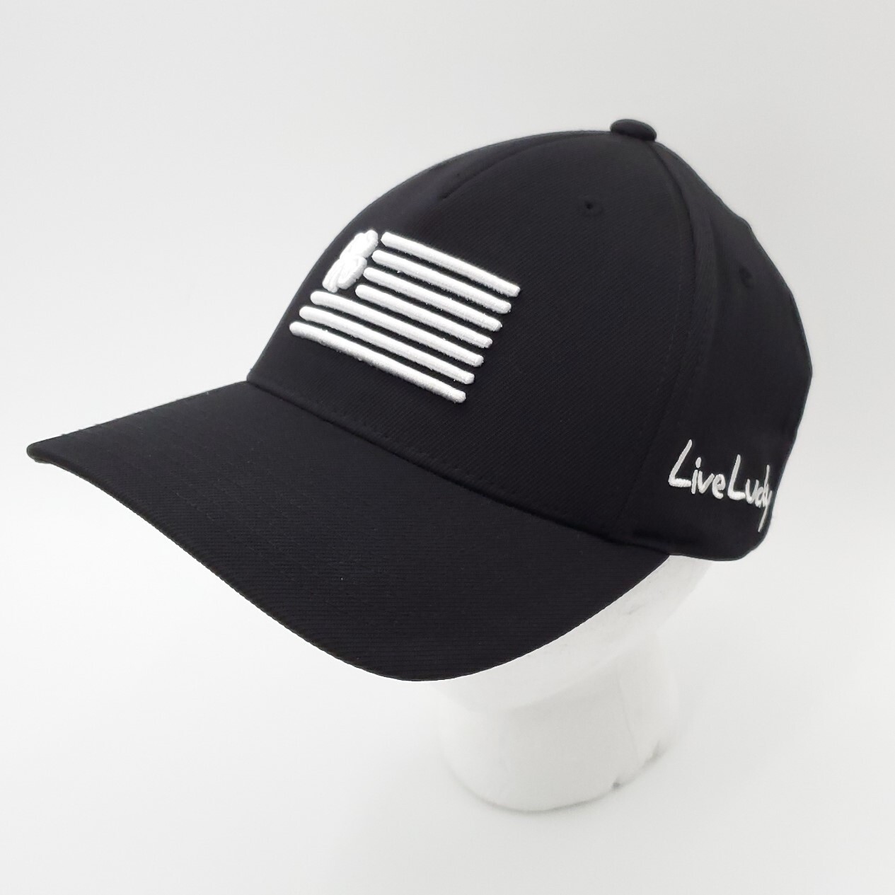 Black Clover American Flag Golf Hat Cap Golf Live Lu… Gem