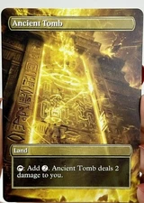Ancient Tomb Proxy Card with Custom designed art