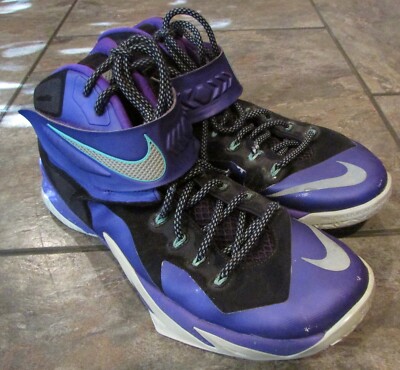 Nike Zoom Lebron Soldier VIII Purple Grape Basketball Shoes #653641-505 Sz 11.5 Athletic Nike Zoom Soldier VIII Shoes for Men | eBay main image 4