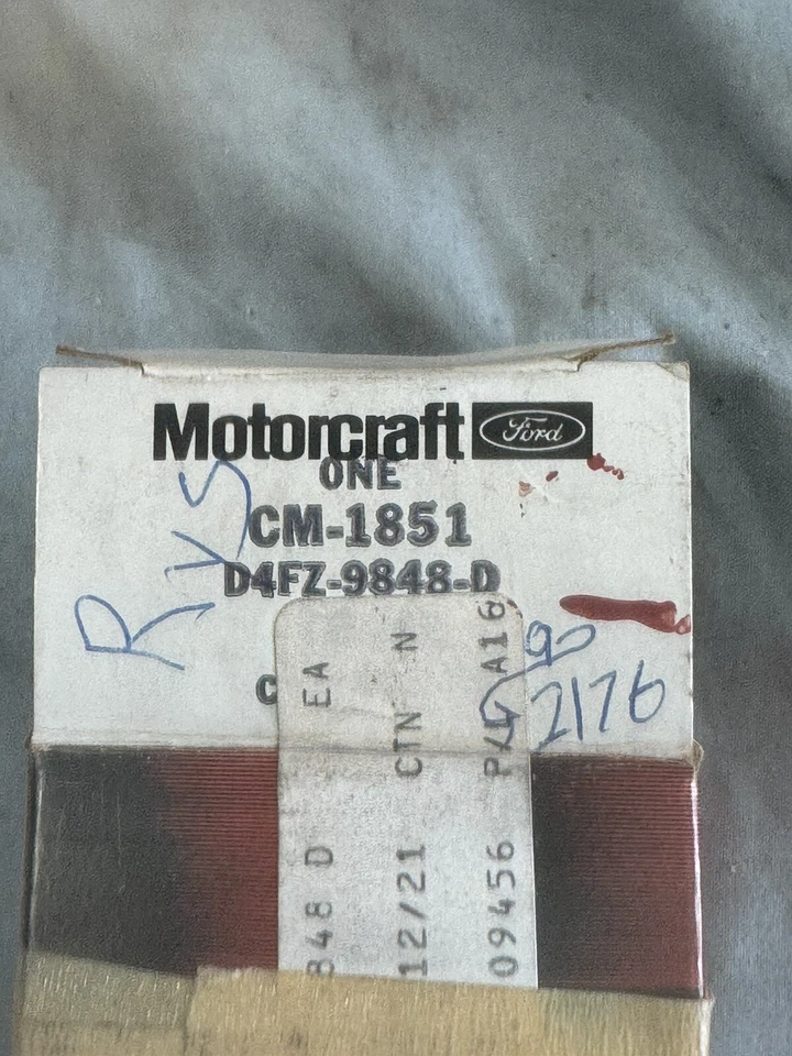 NOS 1974 - 1978 Ford Pinto Electric Choke Housing 2bbl Carburetor D4FZ-9848-D — 第 3/3 张图片