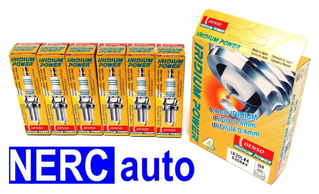 DENSO IRIDIUM POWER Spark Plugs IXUH22 5353 Set of 6