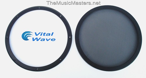2X 10" inch Sub Woofer "Clipless" Fine Mesh GRILL Speaker Protective Cover VWLTW - 第 4/6 張圖片