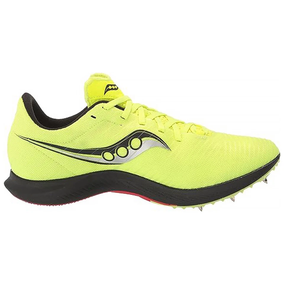 Saucony Velocity MP Men Running Shoes - Citron / Black - 9 - Image 2 of 4