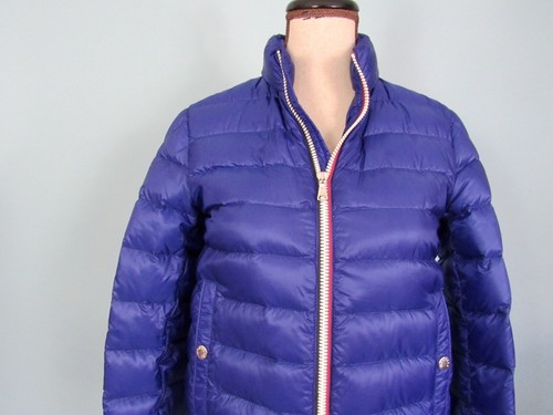Size: 12 MONCLER Blue Boys Down Jacket Long Season - Picture 3 of 15