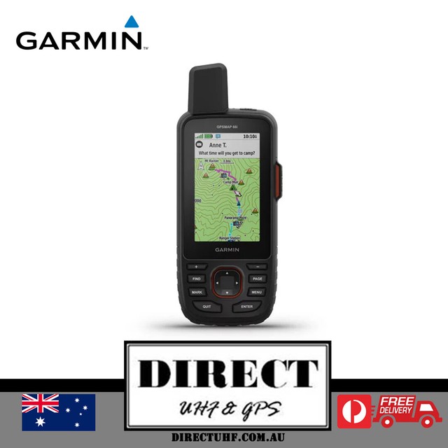 Garmin GPSMAP 66i GPS Handheld and Satellite Communicator by Anaconda