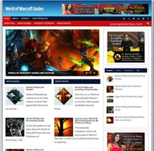 Premade World of Warcraft Blog - Niche Website Business For Sale