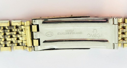 Original 14k Goldfilled OMEGA # 12 Watch Bracelet 18 mm with 70 Ends* Good Cond - Picture 6 of 8