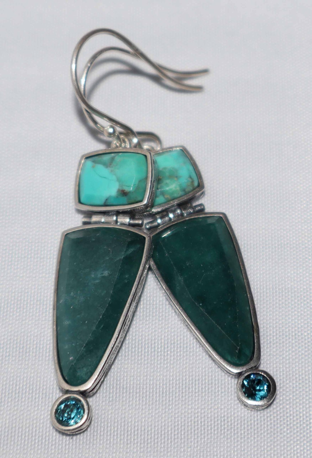 Silpada Silver Compressed Turquoise, Quartzite & … - image 6