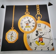 Vintage Gibson Disney Photo Album/ Pocket Watch Theme 