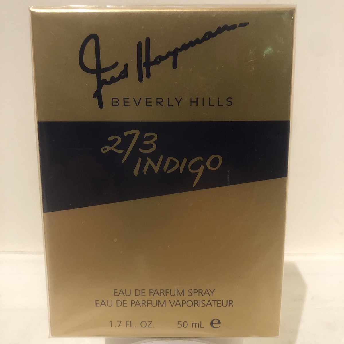 Fred Hayman 273ウーマン オードパルファン 75ml 中古 Fred Hayman 273 Indigo Eau De Parfum Spray 1.7 fl. oz., New Sealed