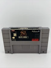 Mortal Kombat 3 Super Nintendo SNES Authentic Game Cartridge