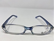 RAY BAN EYEGLASSES FRAME RB1521 3549 45-16-125 CRYSTAL/BLUE FULL RIM 2715