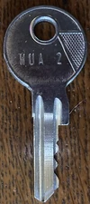Wurlitzer Jukebox Key WU 2