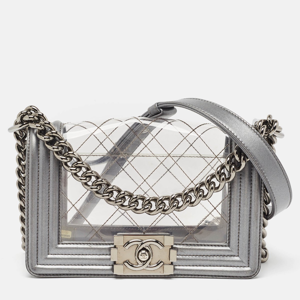 clear chanel handbag
